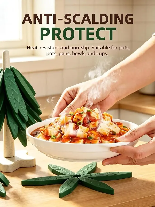 ChayWillow Heat Resistant Tree Trivet Non-Slip Kitchen – product photo 7 of 8
