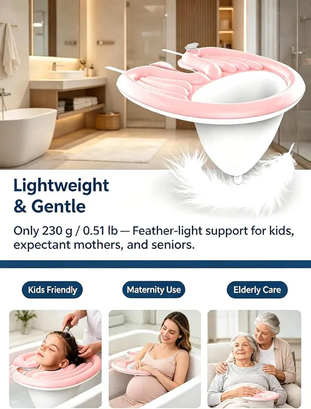ChayWillow Inflatable Shampoo Basin – product photo 8 of 8