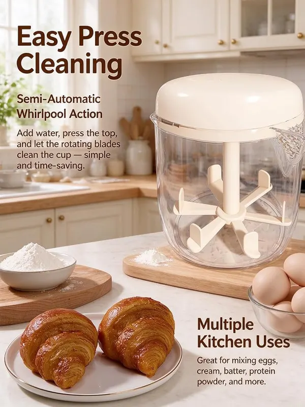 ChayWillow Manual Egg Beater Cup – product photo 8 of 9