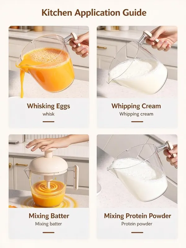 ChayWillow Manual Egg Beater Cup – product photo 9 of 9