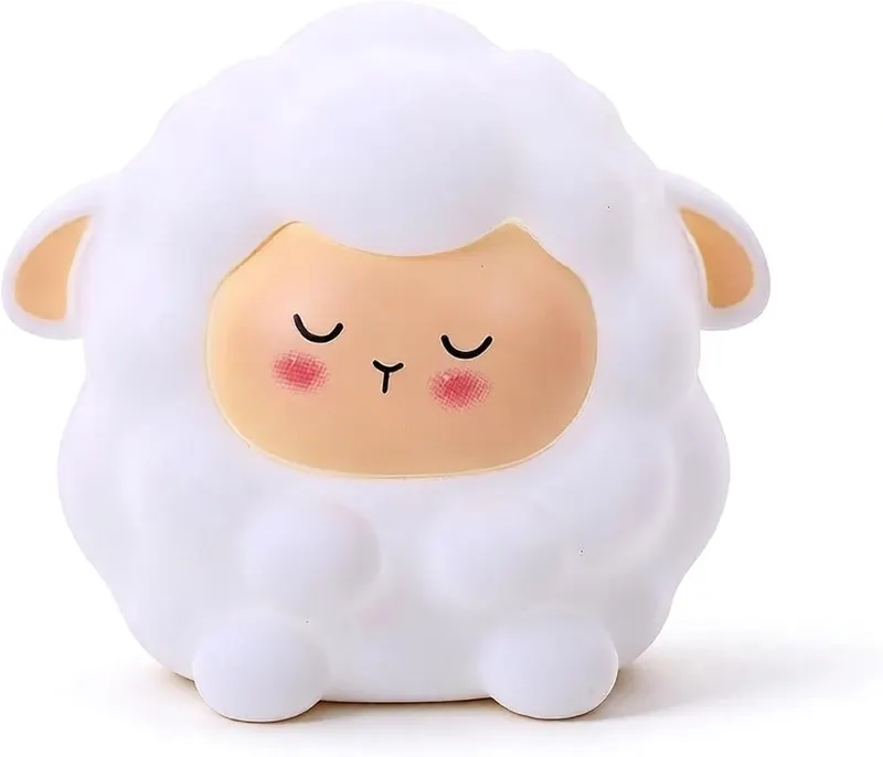 ChayWillow Sheep Silicone Tap Night Light Rechargeable