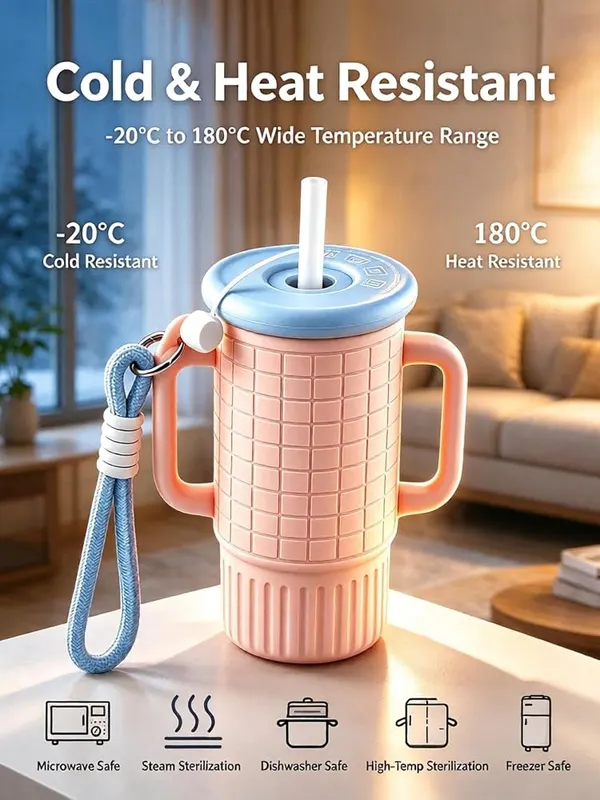 ChayWillow Silicone Sippy Cup 250ml – Handy 250ml liquid capacity
