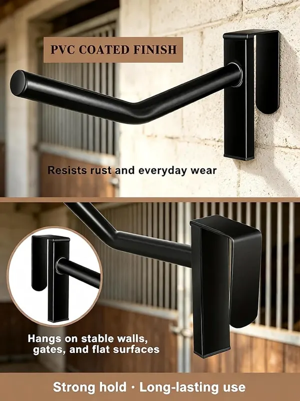 ChayWillow Wall Mount Saddle Rack 1 Pack – Convenient one pack configuration