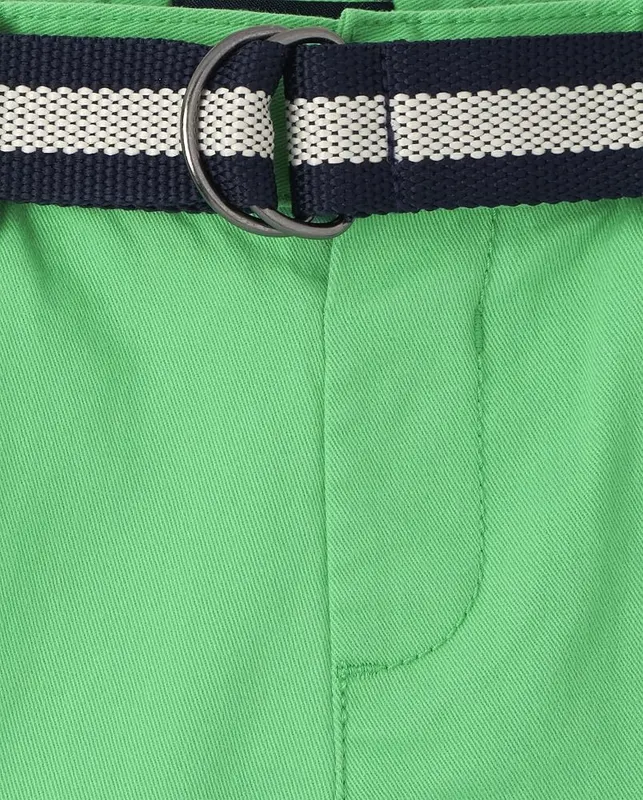 The Children’s Place Baby and Toddler Boys Belted Chino 12-18MOS – BELTED CHINO SHORTS — Pair with polos