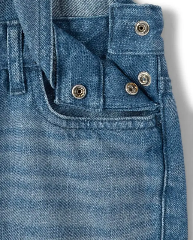 The Children’s Place Denim Shortall – SHORTALL — Pair with her favorite tops