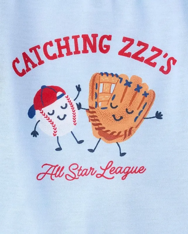 The Children’s Place Baby Boys Catching Zzzs – Pajama Top