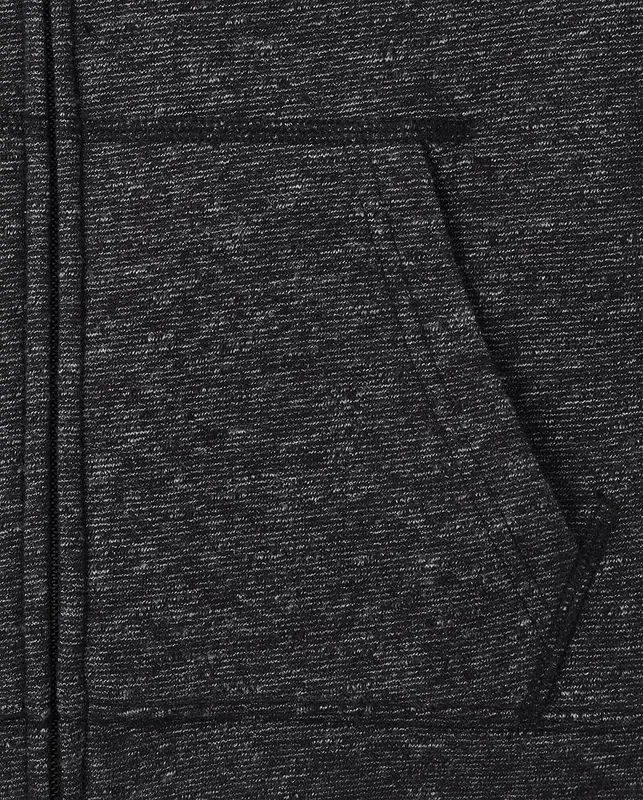 The Children’s Place Long Sleeve Heathered Black – HOODIE — Cute and easy for keeping cozy