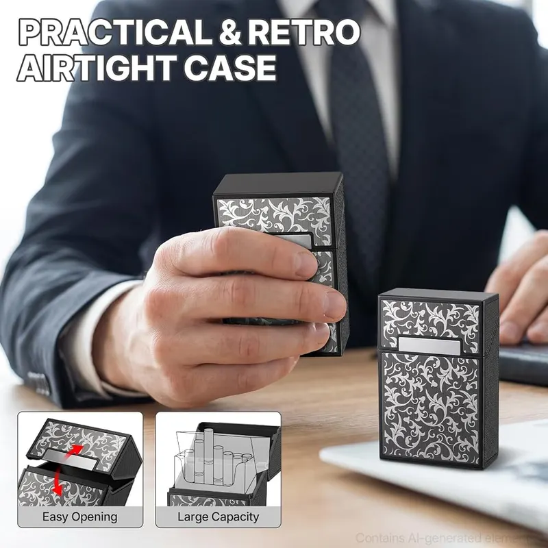 CHOICEDC 2 Pack Airtight Case – Durable ABS and aluminum build