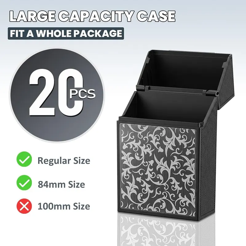 CHOICEDC 2 Pack Airtight Case – Quick access press switch mechanism