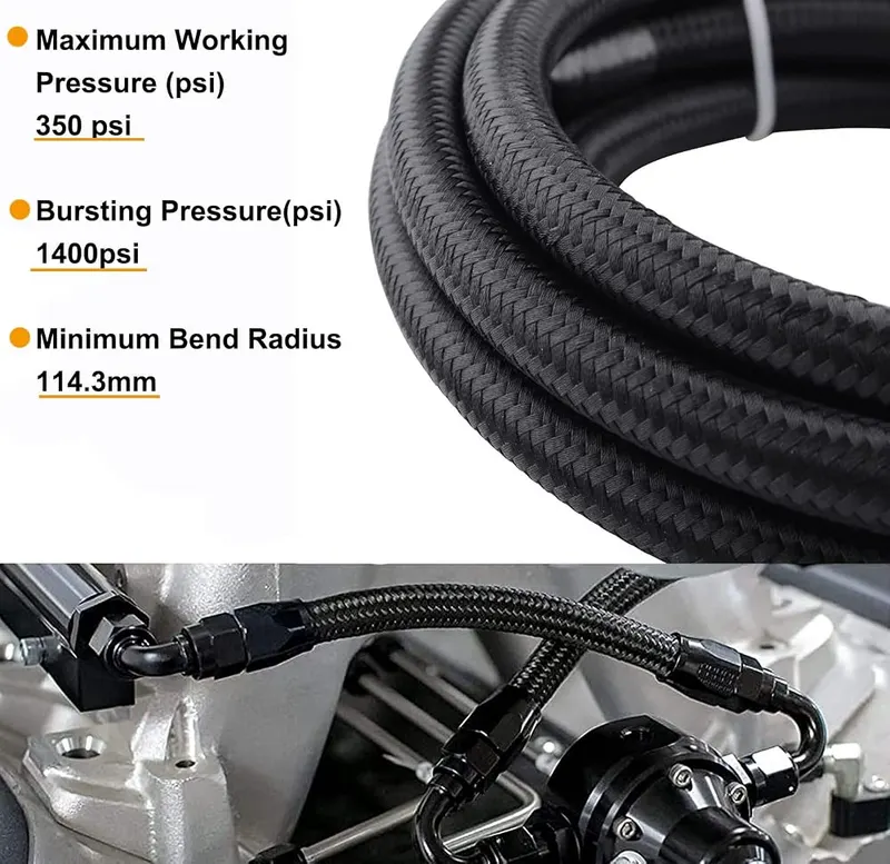 CHOIMOON AN6 Transmission Cooler Hose – BETTER TRANSIMMISION◀A perfect fuel line for vehicles