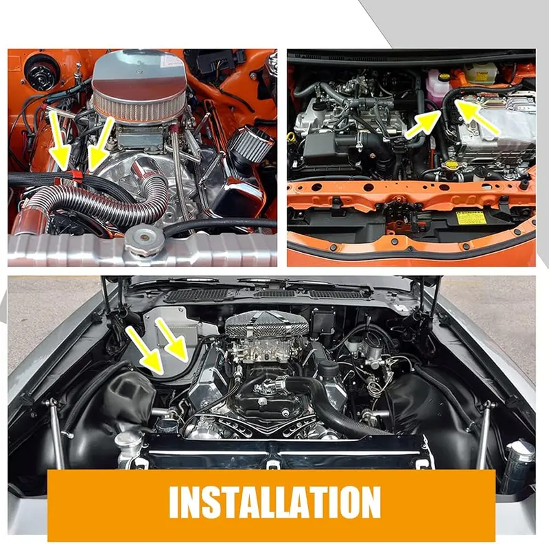 CHOIMOON AN6 Transmission Cooler Hose – WIDE APPLICATION ◀ The 6an fuel line is