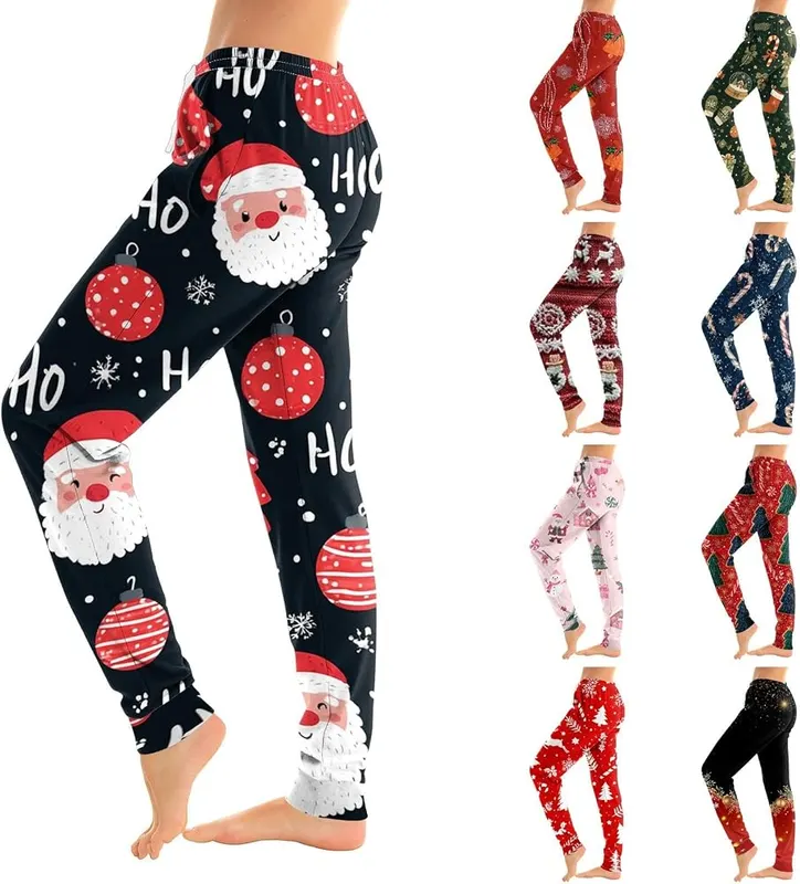 Generic Christmas Pajama Pants A001-multicolor in A001-multicolor