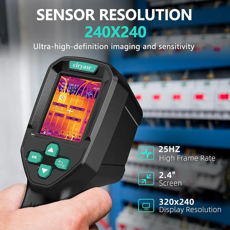 CIRYASR Thermal Imaging Camera – Handheld infrared thermal camera