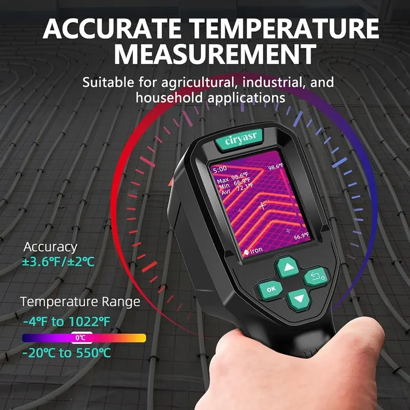 CIRYASR Thermal Imaging Camera – 25Hz refresh rate