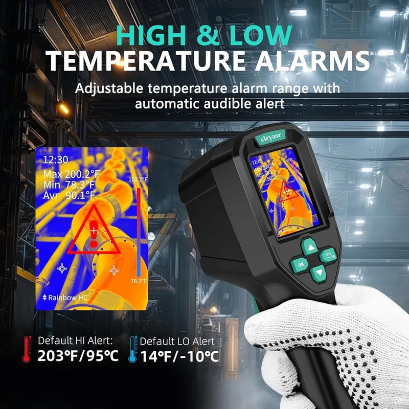 CIRYASR Thermal Imaging Camera – IP64 rugged pocket body