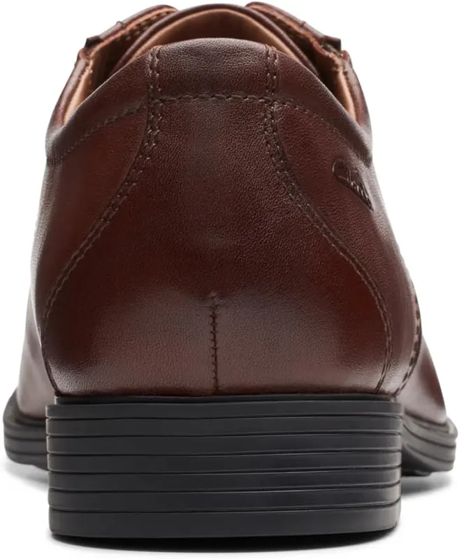 Clarks Collection Men’s Whiddon Cap Oxford Mahogany Leather – product photo 7 of 8