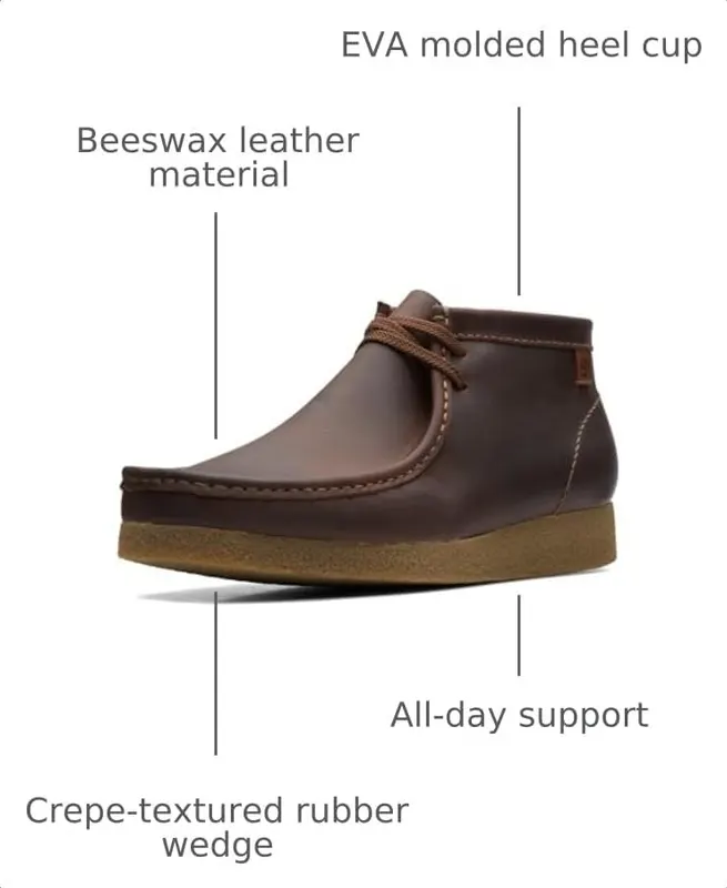Clarks Collection Mens Shacre Boot Ankle Boots – product photo 3 of 8