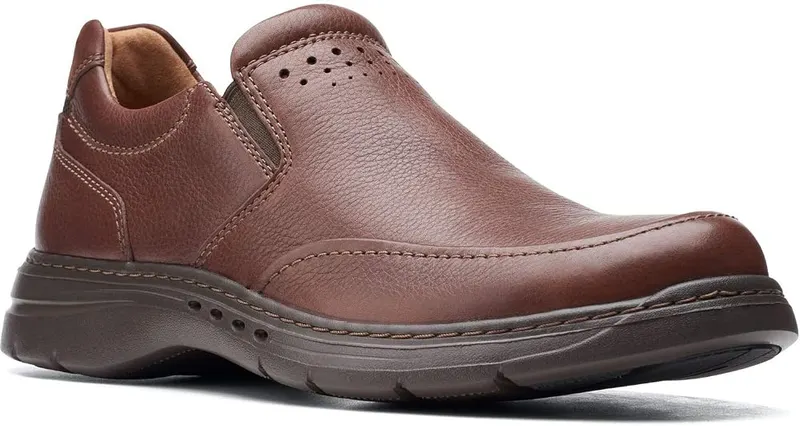 Clarks Un Brawley Step Mahogany Tumbled Leather – product photo 3 of 4