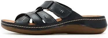 CLARKS Women’s Cecily Slide – Moulded Contour Cushion footbed delivers lasting comfort