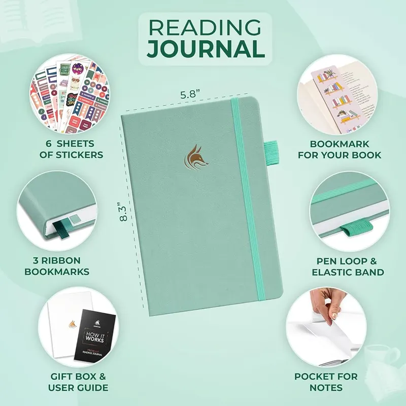 Clever Fox Reading Journal Premium – The Ultimate Reading Journal