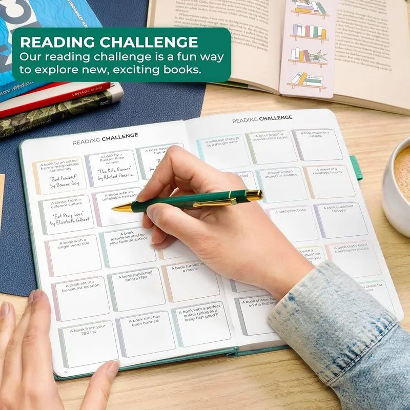 Clever Fox Reading Journal Premium – All-in-One Reading Companion