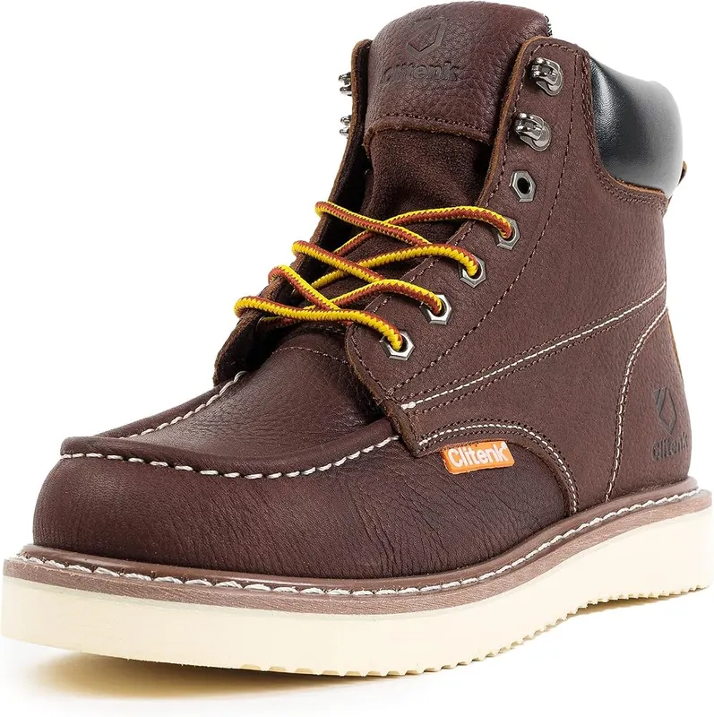 Clitenk Work Boots 6″ Moc Toe