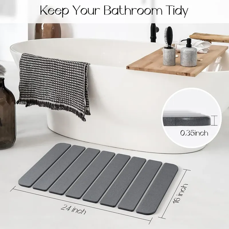Closefriend Foldable Stone Bath Mat – product photo 8 of 8