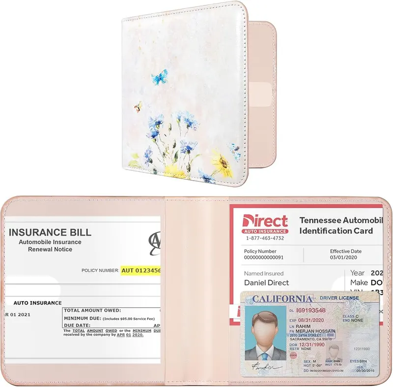CoBak Car Registration and Insurance Holder