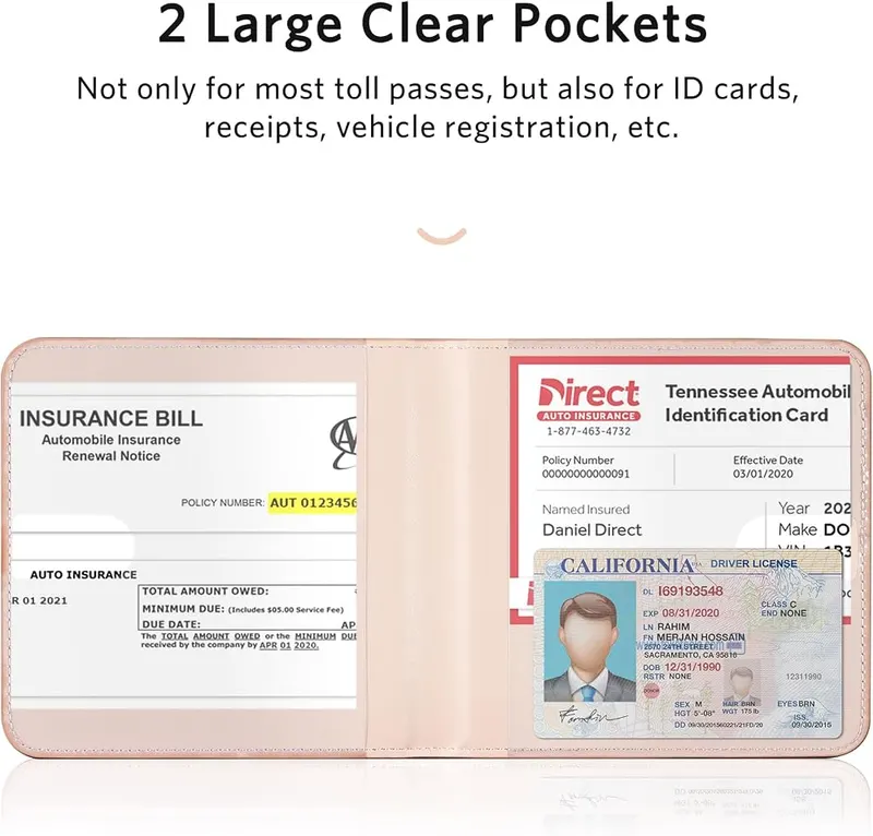 CoBak Car Registration and Insurance Holder – Premium