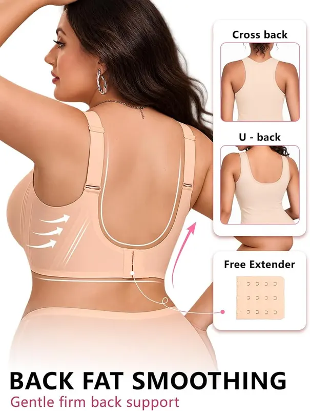 COCOMARTS Jelly Bras Nude – Seamless V-neck design