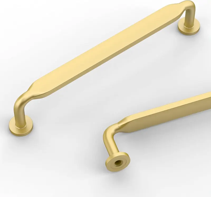 Coinkoly Brushed Gold Cabinet Handles Kitchen Pulls