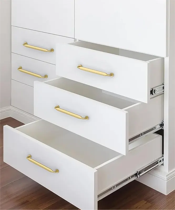 Coinkoly Brushed Gold Cabinet Handles Kitchen Pulls – Size of Cabinet handles