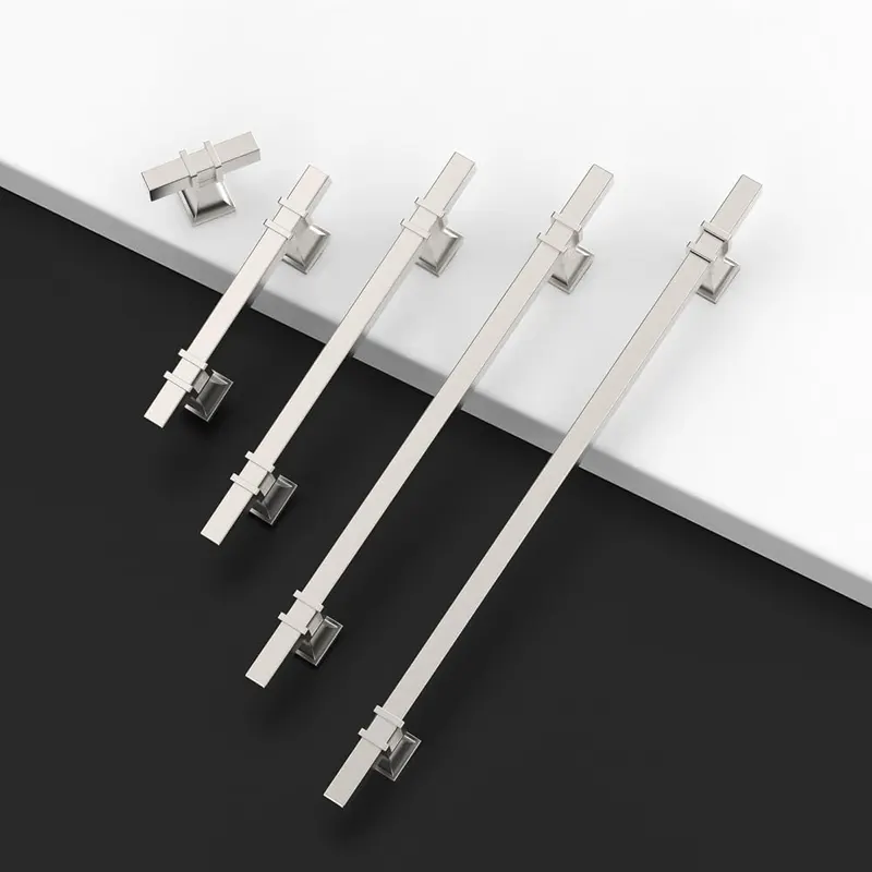 Coinkoly Brushed Satin Nickel Cabinet Handles Kitchen – product photo 6 of 6