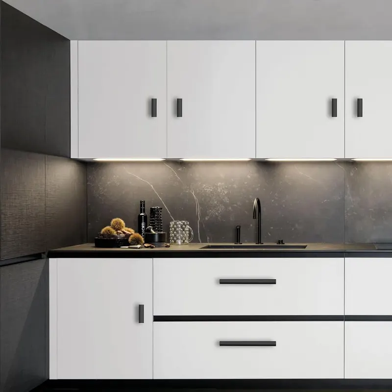 Coinkoly Matte Black Cabinet Knobs Round Drawer – product photo 5 of 7