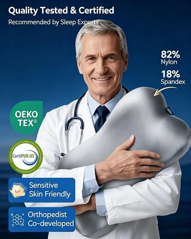 COMFYPIL Cervical Pillow – For back, side or stomach sleeping