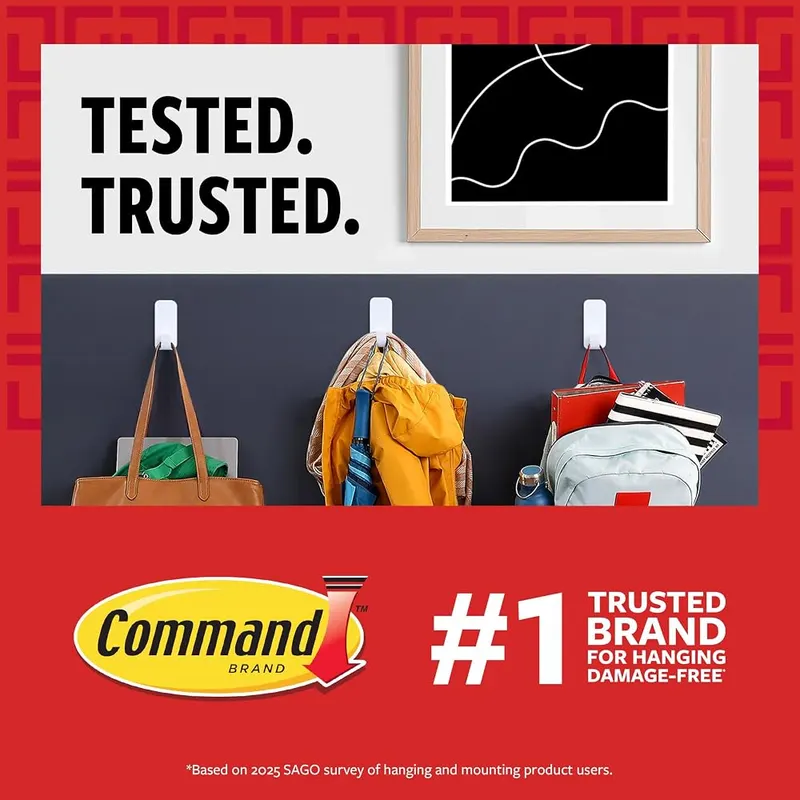 Command X-Large White – Maximum Frame Size 24 X 36 Inches