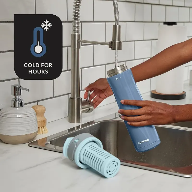 Contigo Clybourn Chill Water Bottle – Secure