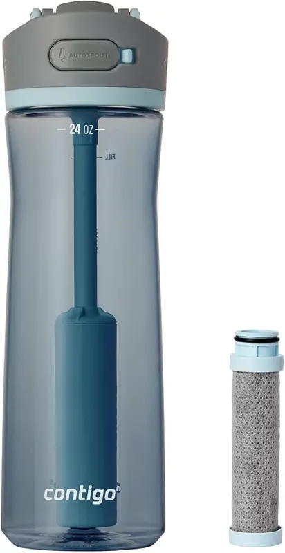 Contigo Wells AUTOSPOUT Plastic Filter Water Bottle – Better Taste