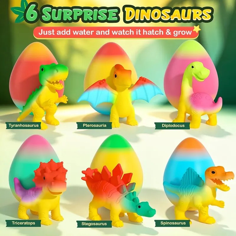 Coodoo Dinosaur Hatching Surprise Eggs – Drop in water and watch