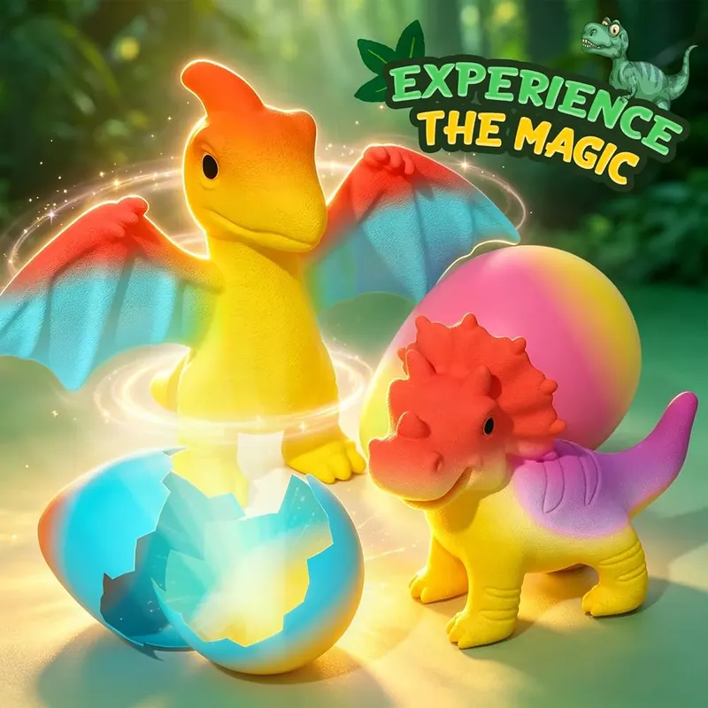 Coodoo Dinosaur Hatching Surprise Eggs – Six different dinosaur types