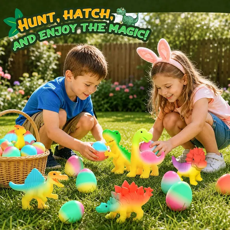 Coodoo Dinosaur Hatching Surprise Eggs – Easter, party and stocking gift