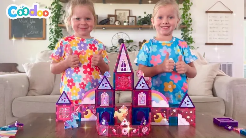 Coodoo Magnetic Tiles Unicorn Toys – product photo 8 of 8