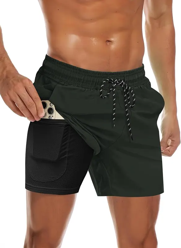 COOFANDY Men’s Swim Trunks Quick Dry Bathing