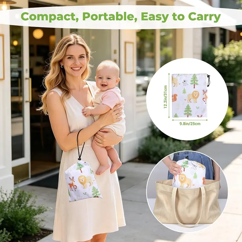COOLBEBE Baby High Chair Cover β 3-point harness included