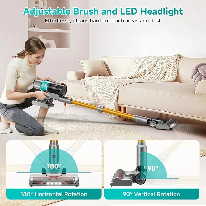 Cordless Vacuum Cleaner – Built for hard floors and low pile carpets