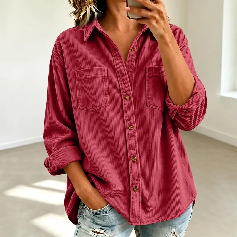 Corduroy Button Down Shirts – product photo 3 of 5