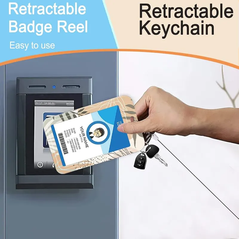 COUKASO Retractable Badge Holder – Unique and Fashion