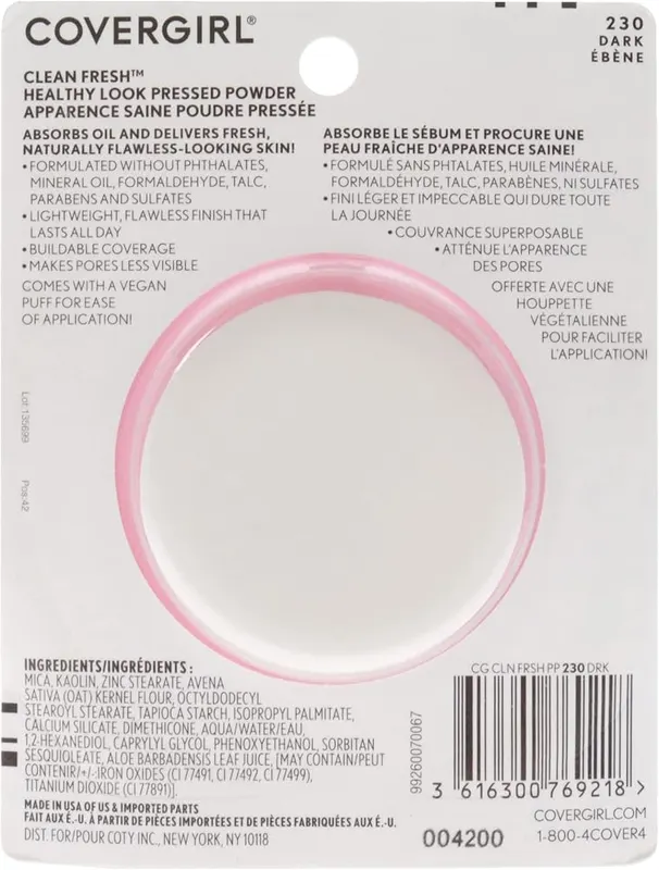 COVERGIRL Clean Fresh Pressed Powder – product photo 2 of 3