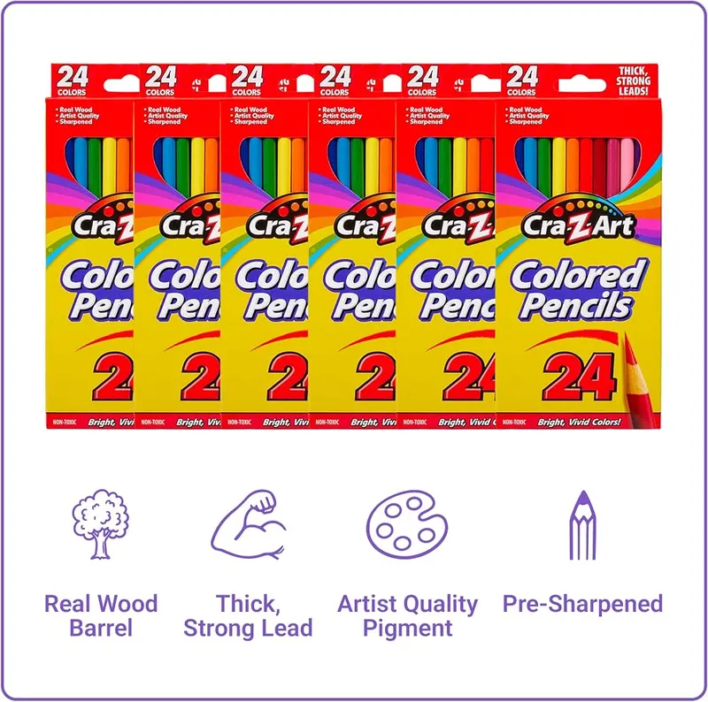 Cra-Z-Art Colored Pencils Bulk Pack – product photo 7 of 9