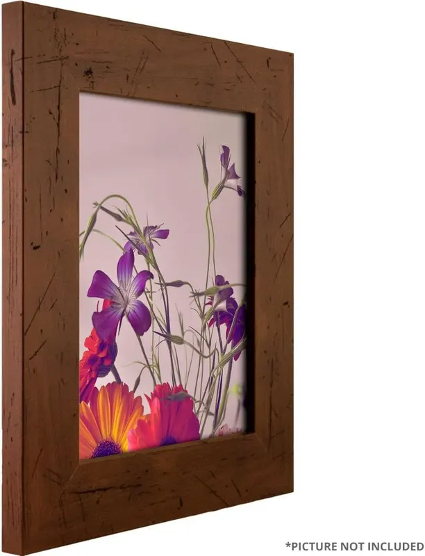 Craig Frames 4×6 Walnut Brown Picture Frame – Arrives ready to hang vertically or horizontally